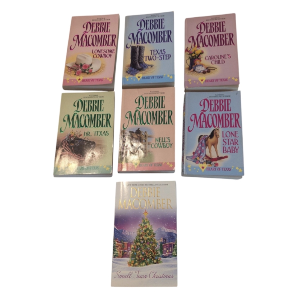 Complete 7 Book Debbie Macomber Heart Of Texas Series Paperbacks